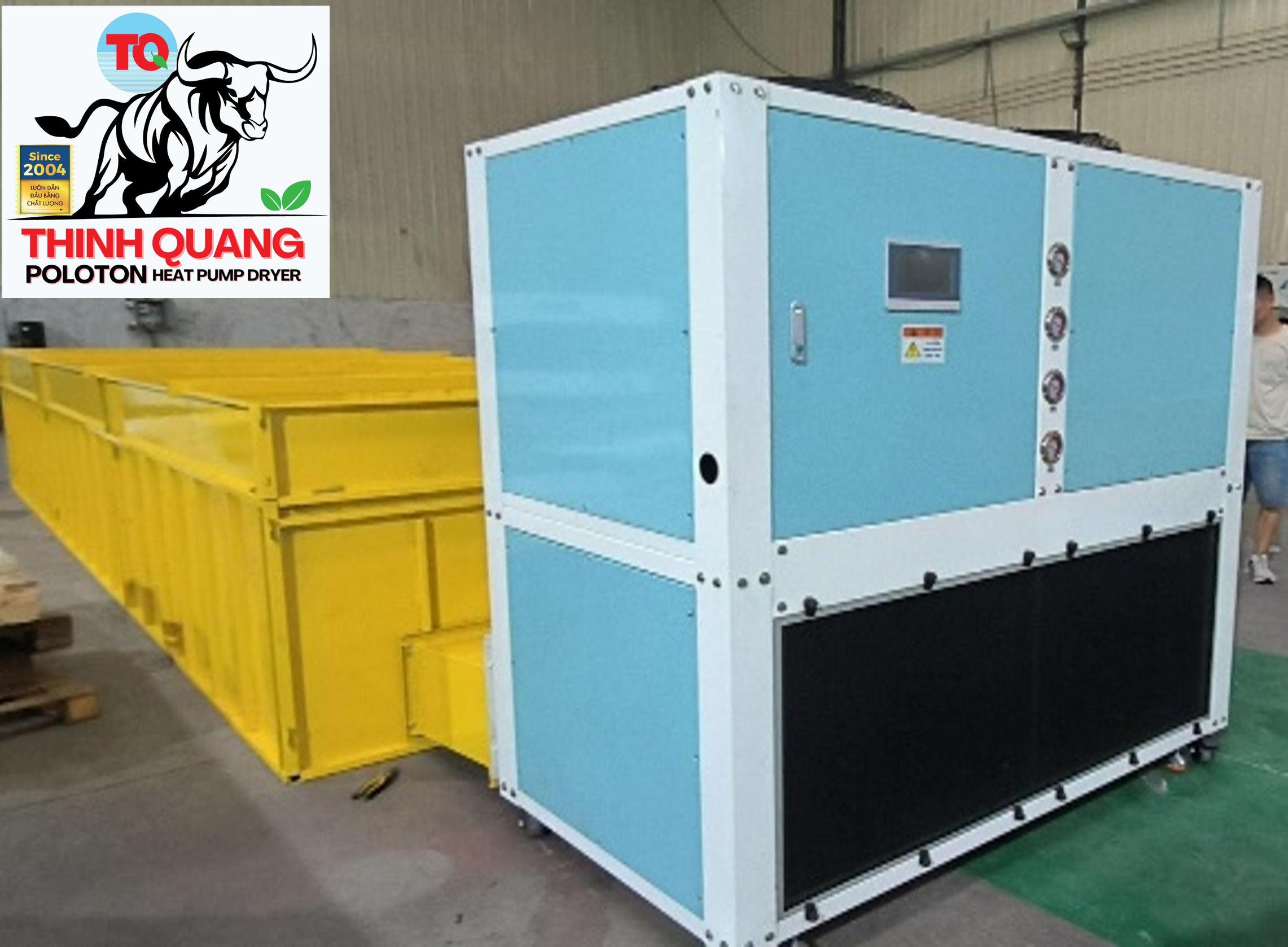 Máy bơm nhiệt và hút ẩm thông minh 5000kg trở lên
